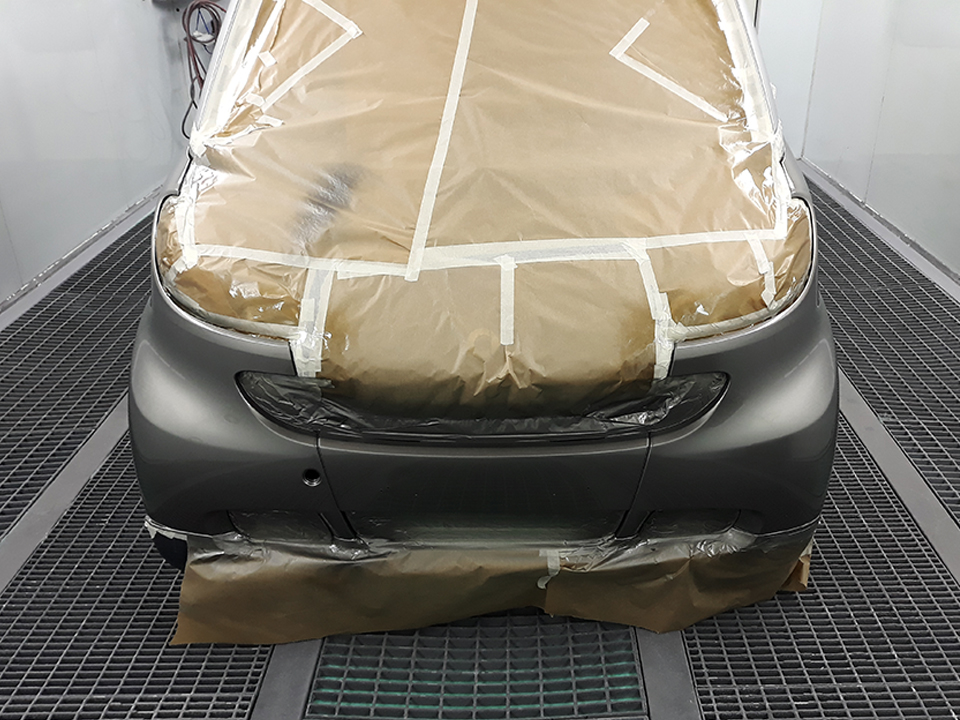 Serviço de pintura automóvel